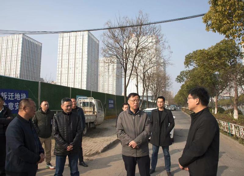 区委主要负责同志春节假期调度部分街道征收工作,领导活动,鸠江新闻网